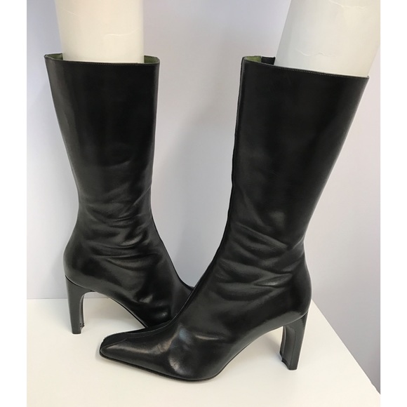 ❤️SOLD❤️ Donald Pliner Lucano Leather Boots 8 1/2 - Picture 3 of 8